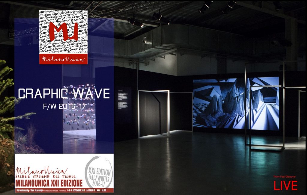 Fashion inspirations, Milano Unica DIRECTIONS : III. Graphic Wave F/W 2016/17