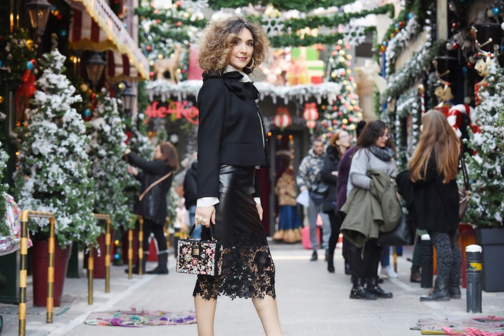 The Valentino Couture Black Suit, Andrianopoulos Fashion Stores,street style by Think Feel Discover