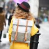 Sustainable fashion, London street style at LFW Feb2018