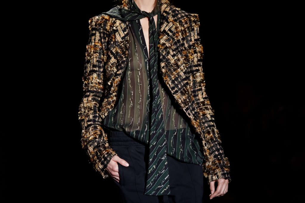 Fashion Calendar,Haider Ackermann backstage at Paris Fashion Week Fall Winter Collection 2015.