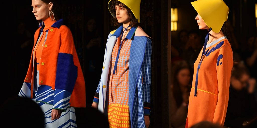 Susan Fang,Ones To Watch SS20 Merit Award by Fashion Scout London at LFWFeb2018
