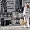 Best Knitwear London street style by Think Feel Discover during LFW February 2019