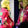 Jimmy Paul fashion show OnOff LFW Feb2019, Sesame street characters