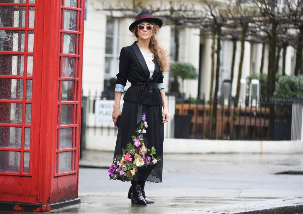 London street style with Ethnological Museum of Thrace during LFW2019, Think Feel Discover