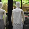Maison Faliakos atelier, couture and accessories collection,Fashion Interview, Positive Fashion at LFW 2019, Think Feel Discover