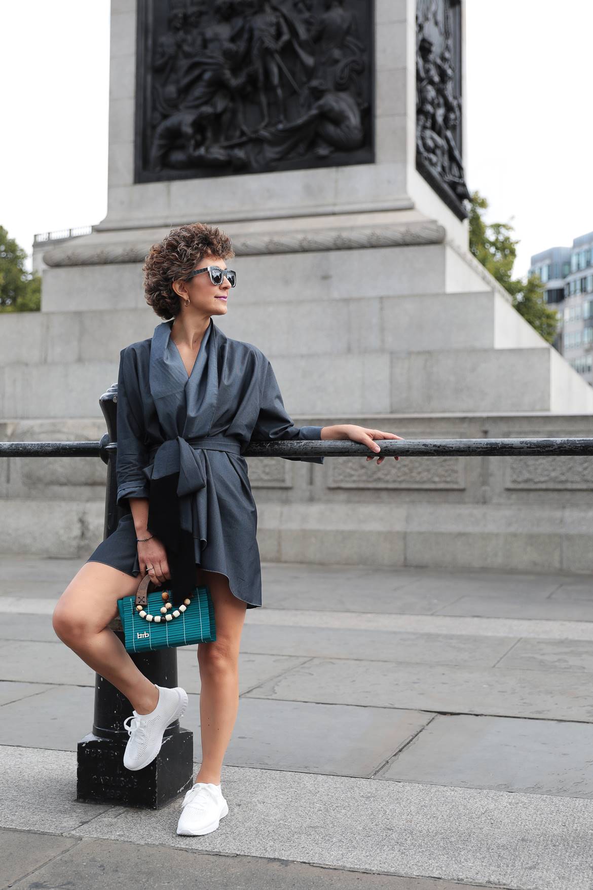 Elisavet kapogianni, London Fashion Week street style 2019, Think Feel Discover