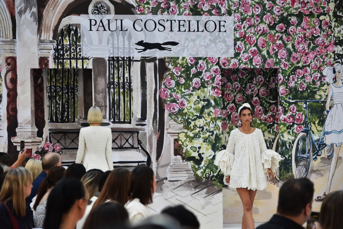 Paul Costelloe fashion show Spring/Summer 2024 "IL GIARDINO" during the London Fashion Week September 2023 at the Royal Horticultural Halls, Lindley Hall.