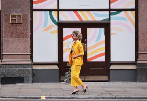 London Fashion Week Street Stylke 2024 at Mayfair London by Think-Feel-Discover.com, London Editor, London Blogger.