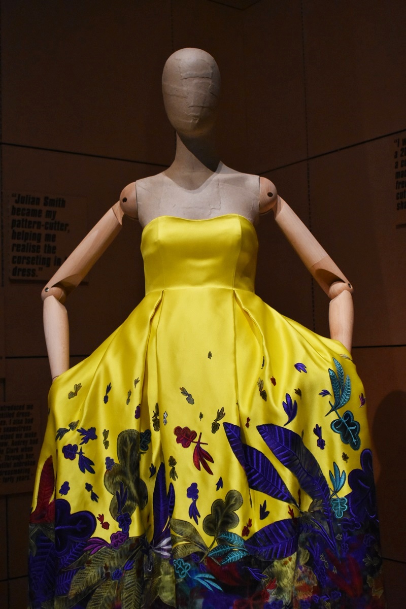 Rebel 30 Years of London Fashion, Erdem, Design Museum, at London Fashion Week 2024.