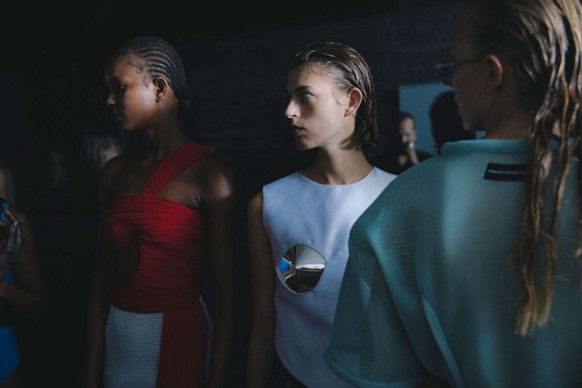 British Fashion Council and Copenhagen Fashion Week 2025 are Pioneering a Sustainable Future, BFC NEWGEN exhibition during the London Fashion Week 2024.