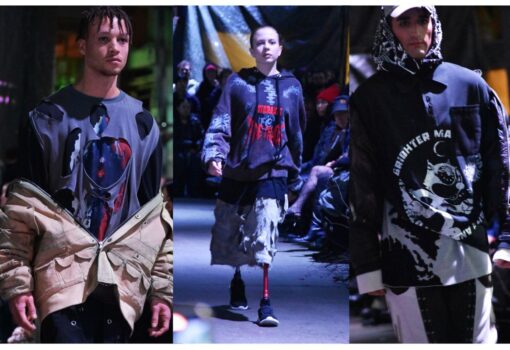 Copenhagen Fashion Week shows, FINE CHAOS ATARAXIA runway, Think-Feel-Discover.com catwalk photography