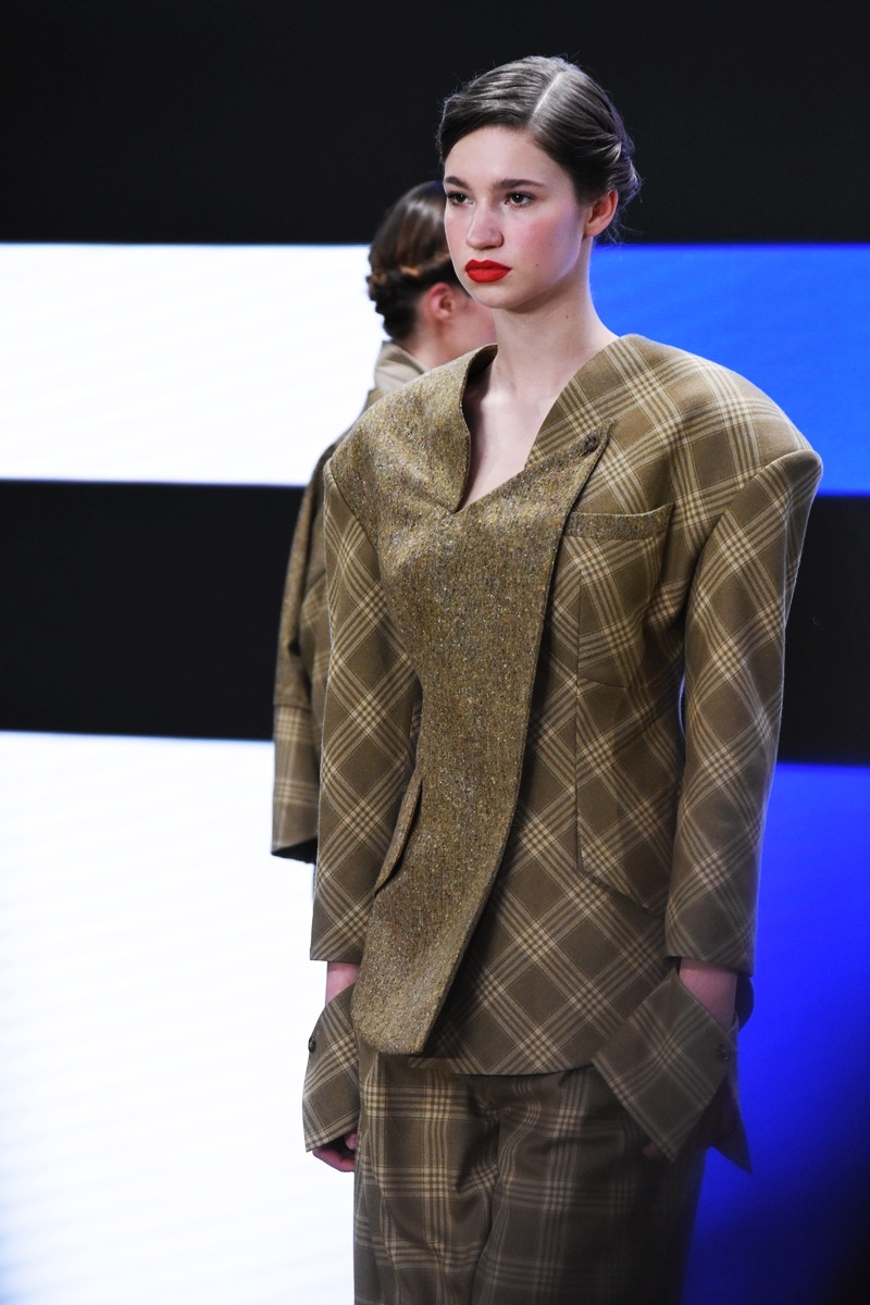 Hong Kong Fashion show, Bettie haute Couture at London Fashion Week 2025 by Fashion Scout London, Think-Feel-Discover catwalk photography