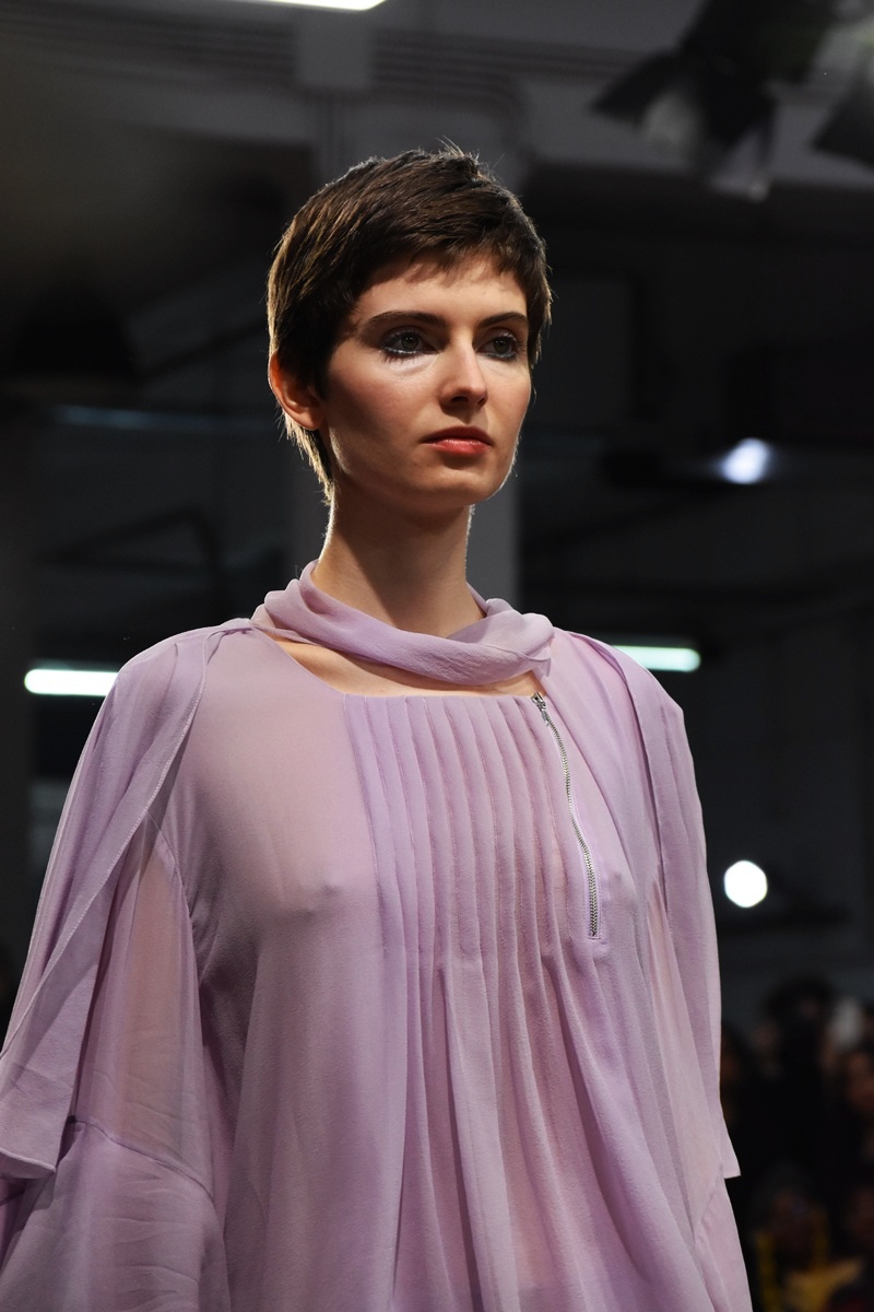 London Fashion Week February 2025, Tifaret fashion show by Fashion Scout, i.deapr, photo rights by Think-Feel-Discover.com.