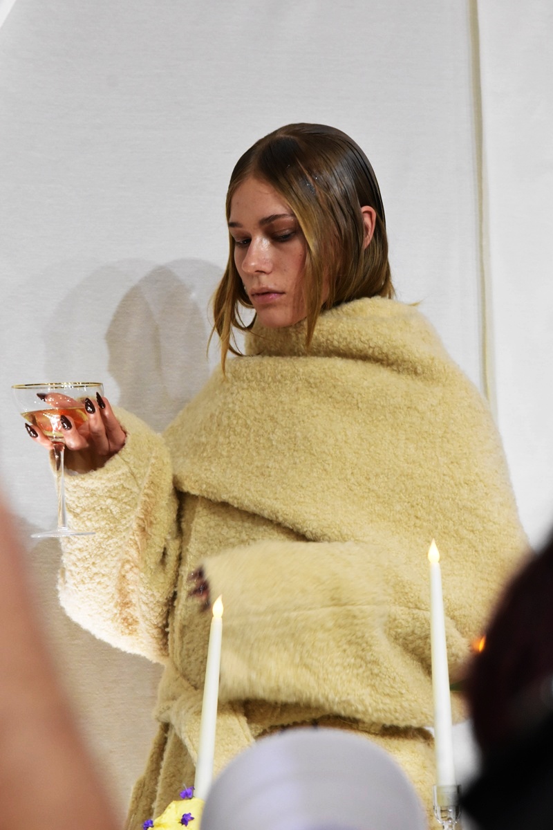 Ray Chu AW25 presentation at the London Fashion Week February 2025, photo by Think-Feel-Discover.com