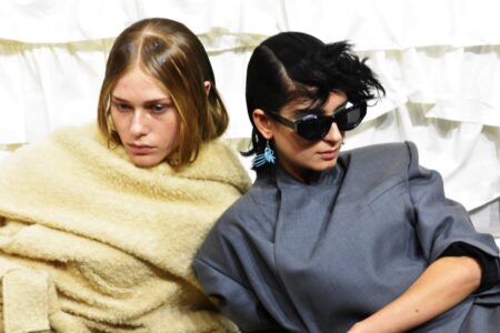 Ray Chu AW25 presentation at the London Fashion Week February 2025, photo by Think-Feel-Discover.com