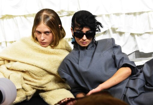 Ray Chu AW25 presentation at the London Fashion Week February 2025, photo by Think-Feel-Discover.com