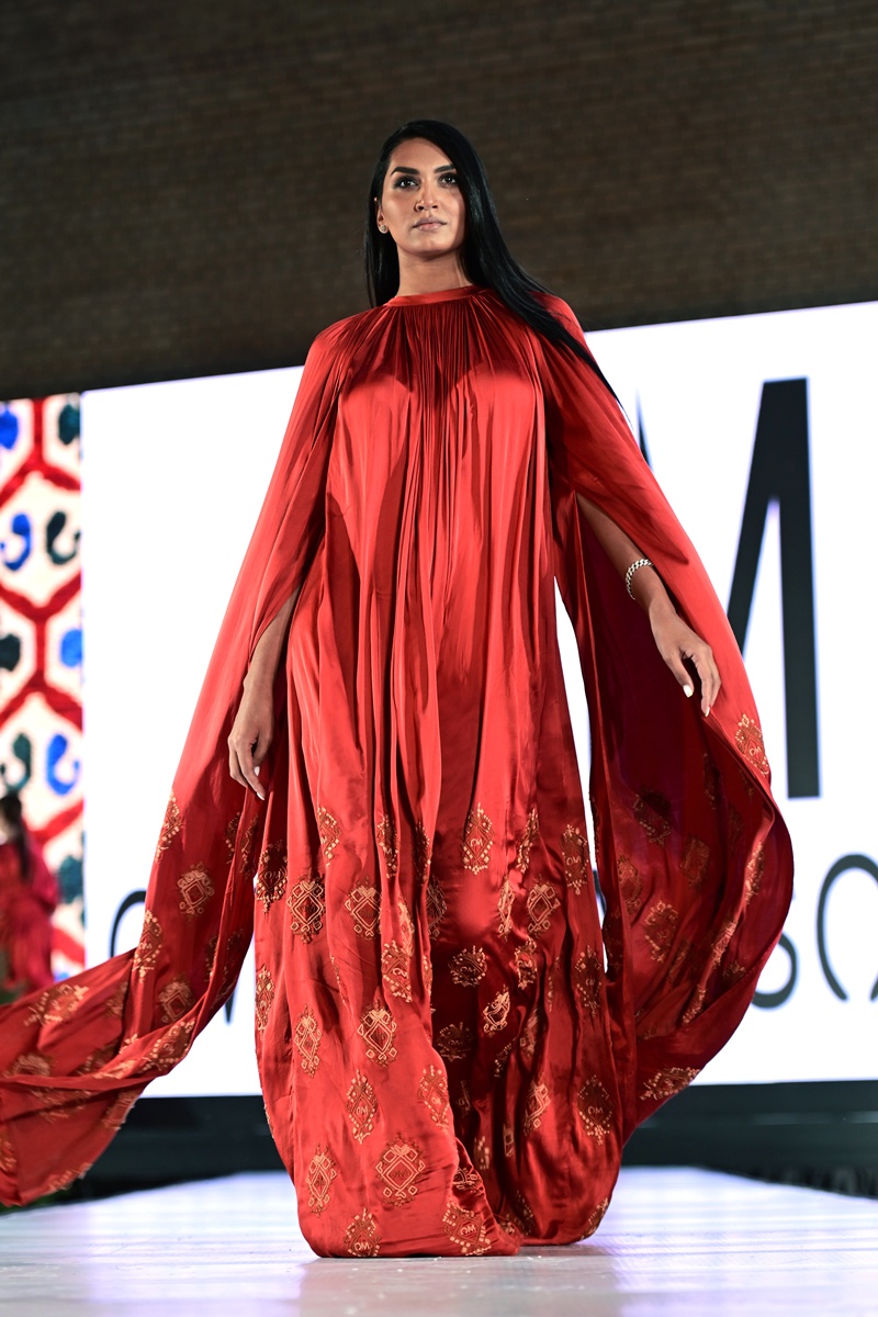 Omar Mansoor Fashion Designer, Atlas Bayrami Festival at Uzbekistan fashion show