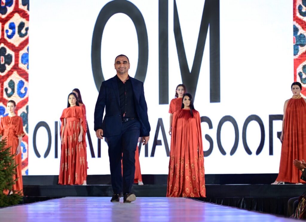 Omar Mansoor Fashion Designer, Atlas Bayrami Festival at Uzbekistan fashion show4