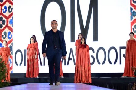 Omar Mansoor Fashion Designer, Atlas Bayrami Festival at Uzbekistan fashion show4