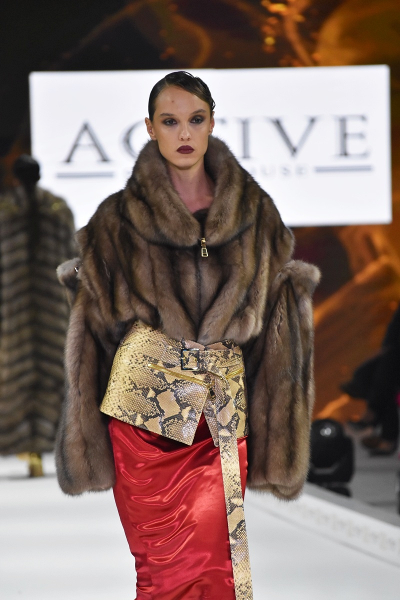 ACTIVE SABLE HOUSE, Fashion Gala catwalk at the kastoria Fur fair 2025