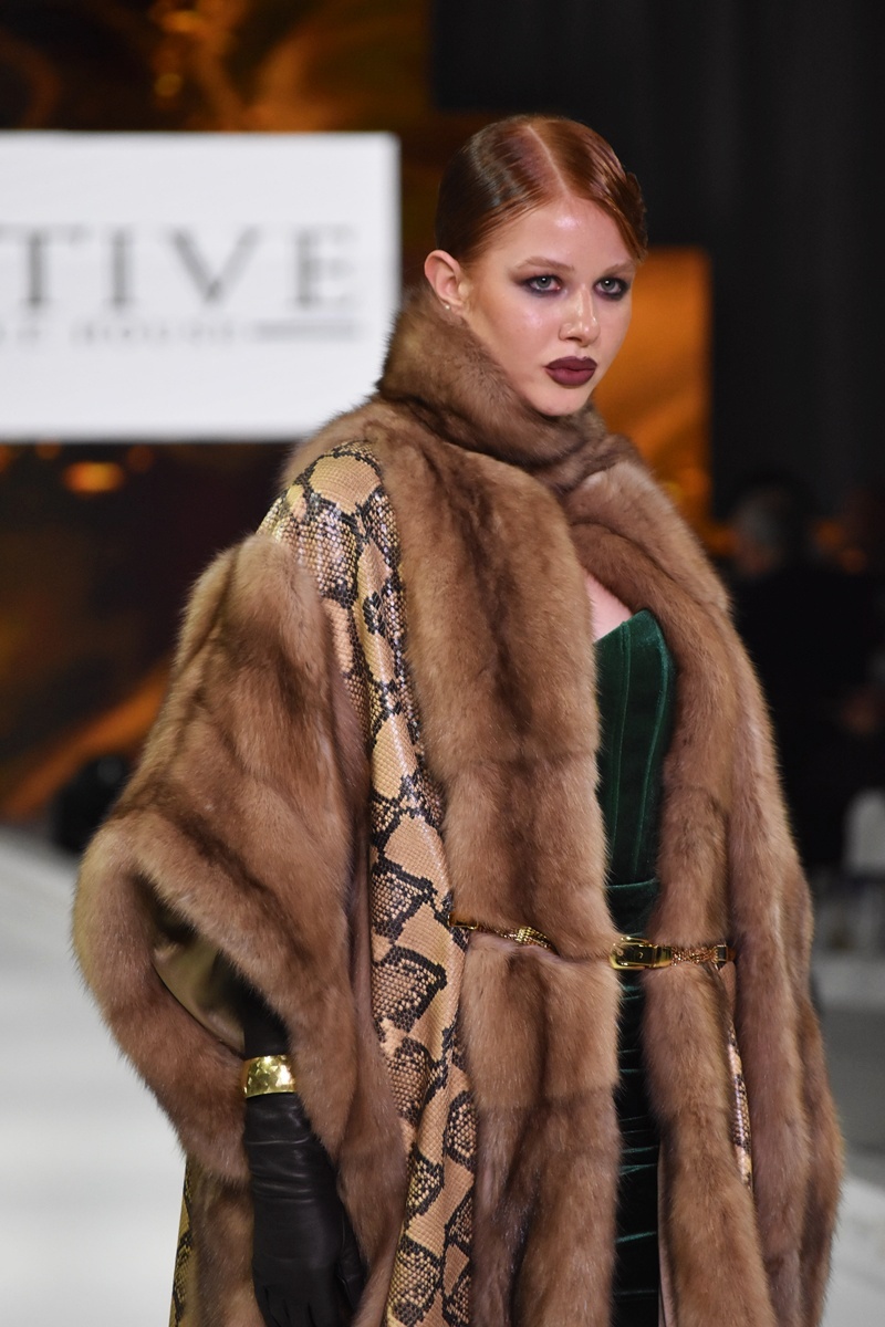 ACTIVE SABLE HOUSE, Fashion Gala catwalk at the kastoria Fur fair 2025