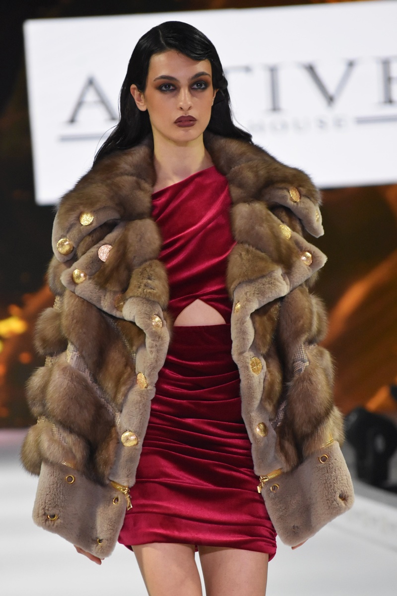 ACTIVE SABLE HOUSE, Fashion Gala catwalk at the kastoria Fur fair 2025