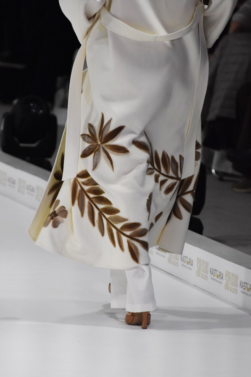 ALESSIO MOGNINI ITALY FURS, catwalk photo, fashion Gala at the celebration of 50 years Kastoria International Fur Fair 2025.