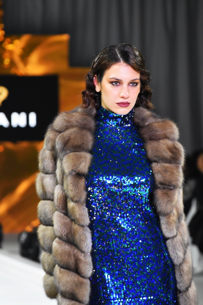 CASIANI, catwalk photo, fashion Gala at the celebration of 50 years Kastoria International Fur Fair 2025.