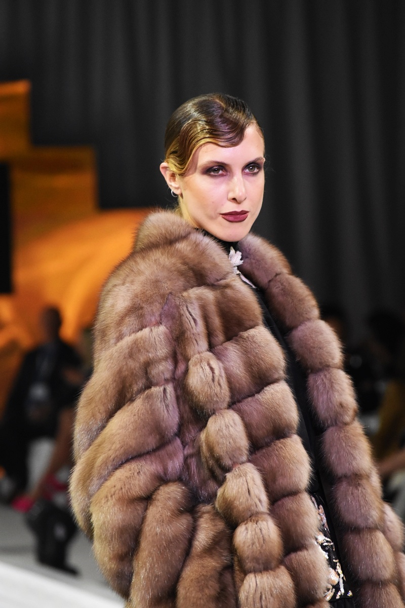 CASIANI, catwalk photo, fashion Gala at the celebration of 50 years Kastoria International Fur Fair 2025.