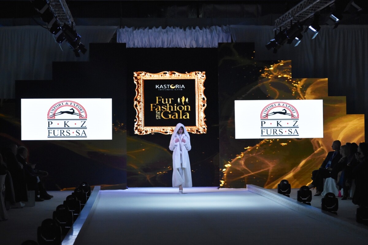 PKZ furs S.A at the Kastoria Greece Fur 2025, Fashion Gala catwalk photo