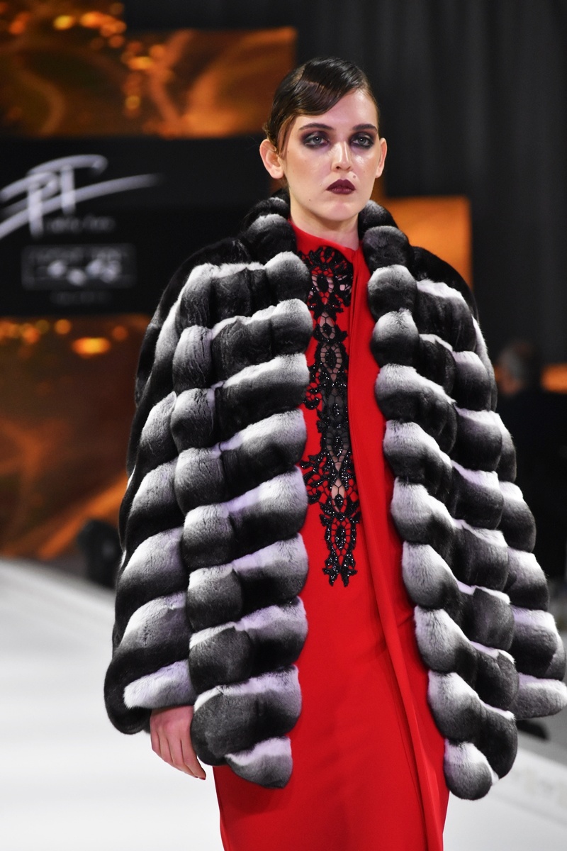PT FURS, catwalk photo, fashion Gala at the celebration of 50 years Kastoria International Fur Fair 2025