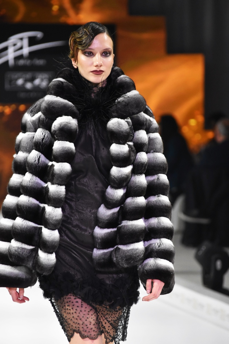 PT FURS, catwalk photo, fashion Gala at the celebration of 50 years Kastoria International Fur Fair 2025