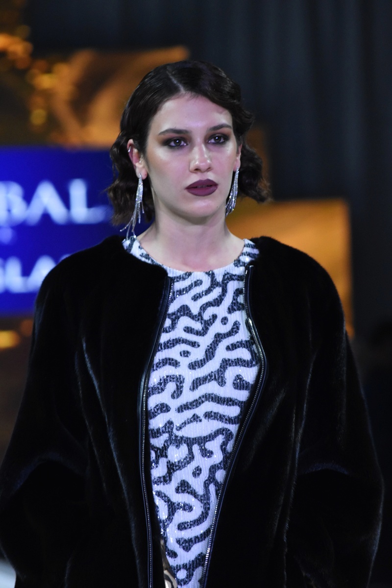 ZIMBAL MINK - BLACKGLAMA, fashion Gala catwalk at the Kastoria Fur Fair 2025