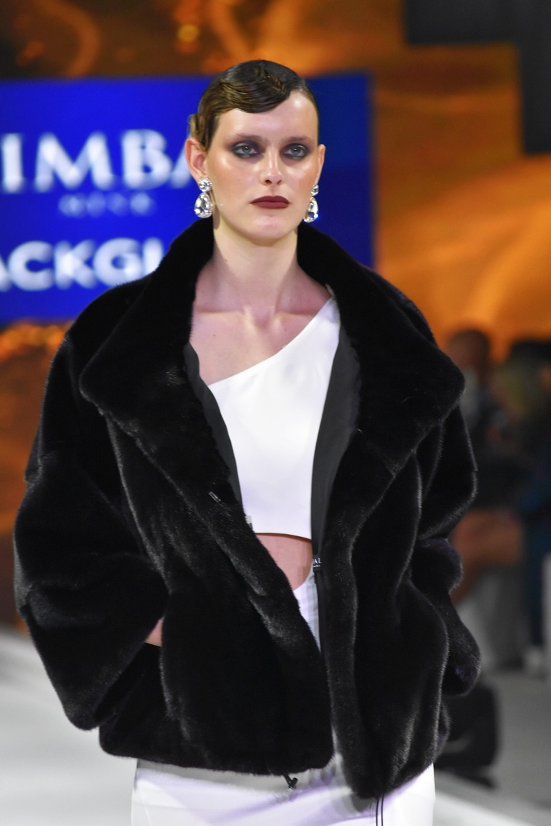 ZIMBAL MINK - BLACKGLAMA, fashion Gala catwalk at the Kastoria Fur Fair 2025