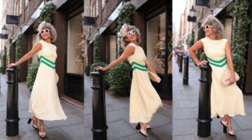 Royal Ascot Best Dressed 2025, LK Bennette Collection, Best London Street Style by Chrysanthi Kosmatou, Think-Feel-Discover.com, accredited press for Royal Ascot 2025.