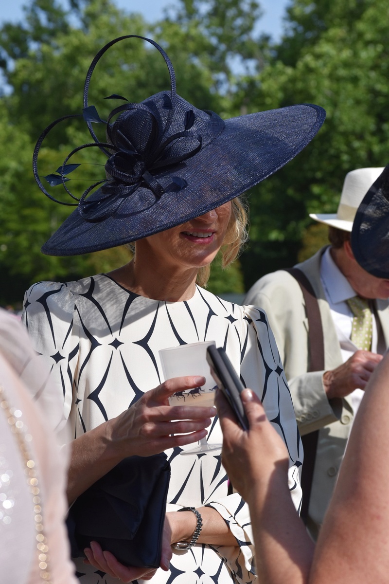 Royal Ascot hats 2025, Day 1, Ascot photos by Chrysanthi Kosmatou, Think-Feel-Discover.com accredited press of Royal Ascot 2025.