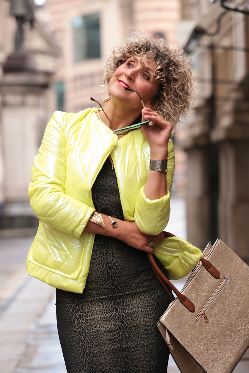 Chrysanthi Kosmatou wearing Tina Kotsoni handcrafted jewellerey for the best Milan Style 2025