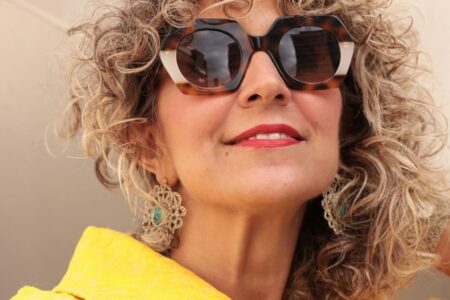 Handcrafted Jewellery by Vasso Galati, London Fashion Week Street Style Sept. 2025 by Think-Feel-Discover.com