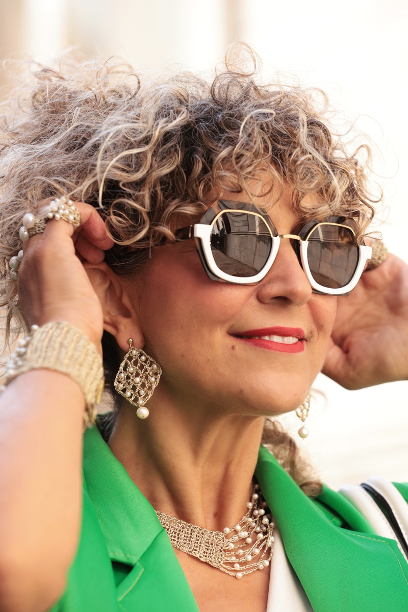 Handcrafted Earrings by Vasso Galati, Best Milano Fashion WeekJ ewellery Trends2025