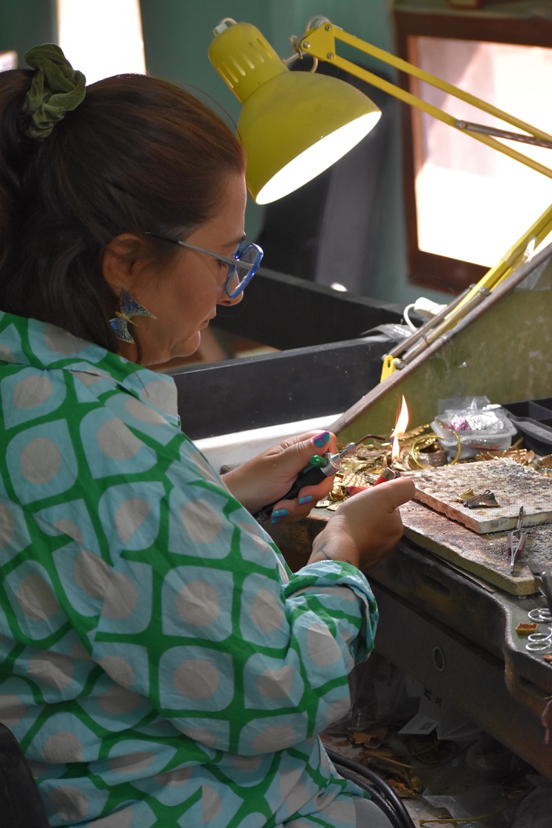 Fashion Jewellery Trends with Tina Kotsina in Aegina Greece