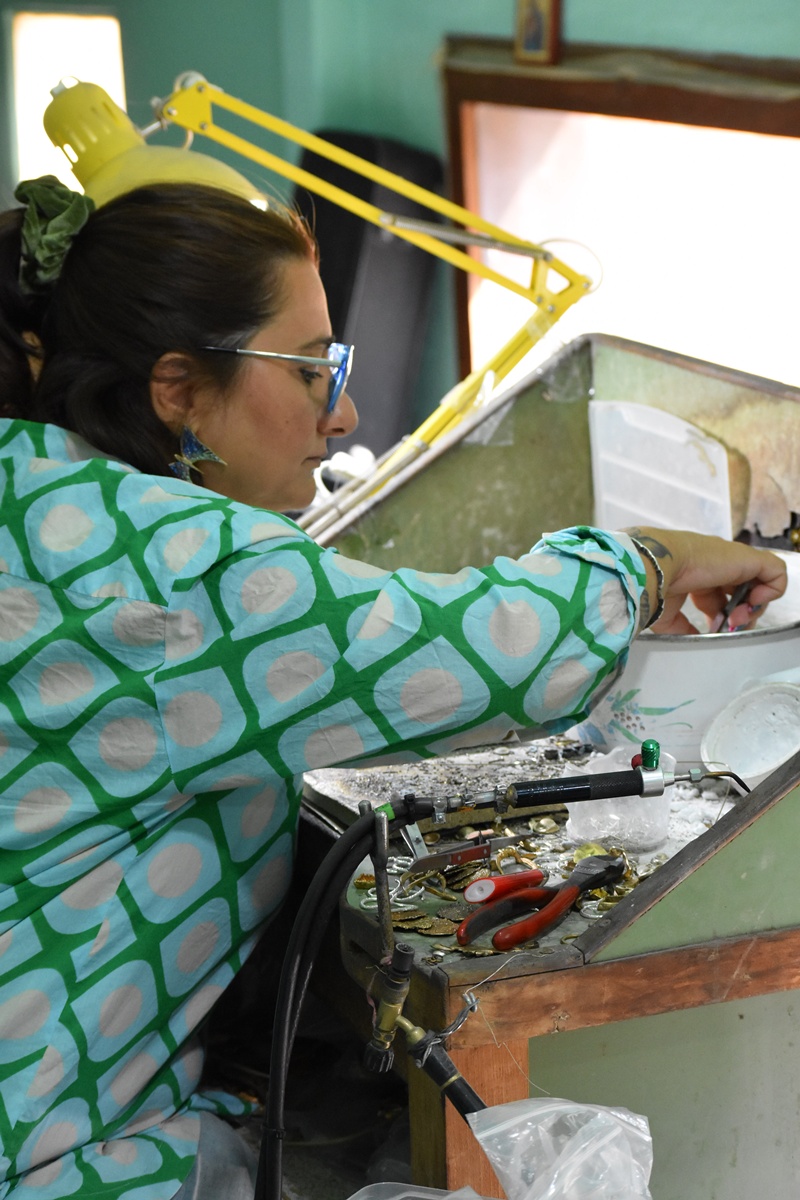 Tina Kotsoni's Handcrafted Jewellery Atelier, Aegina Greece