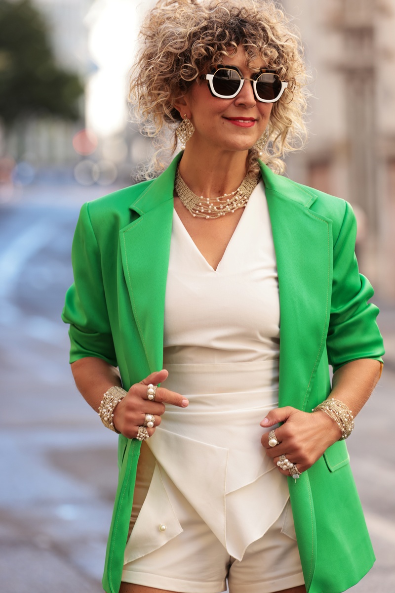 Vasso Galati statement rings for the best Milan Fashion Week Street Style 2025