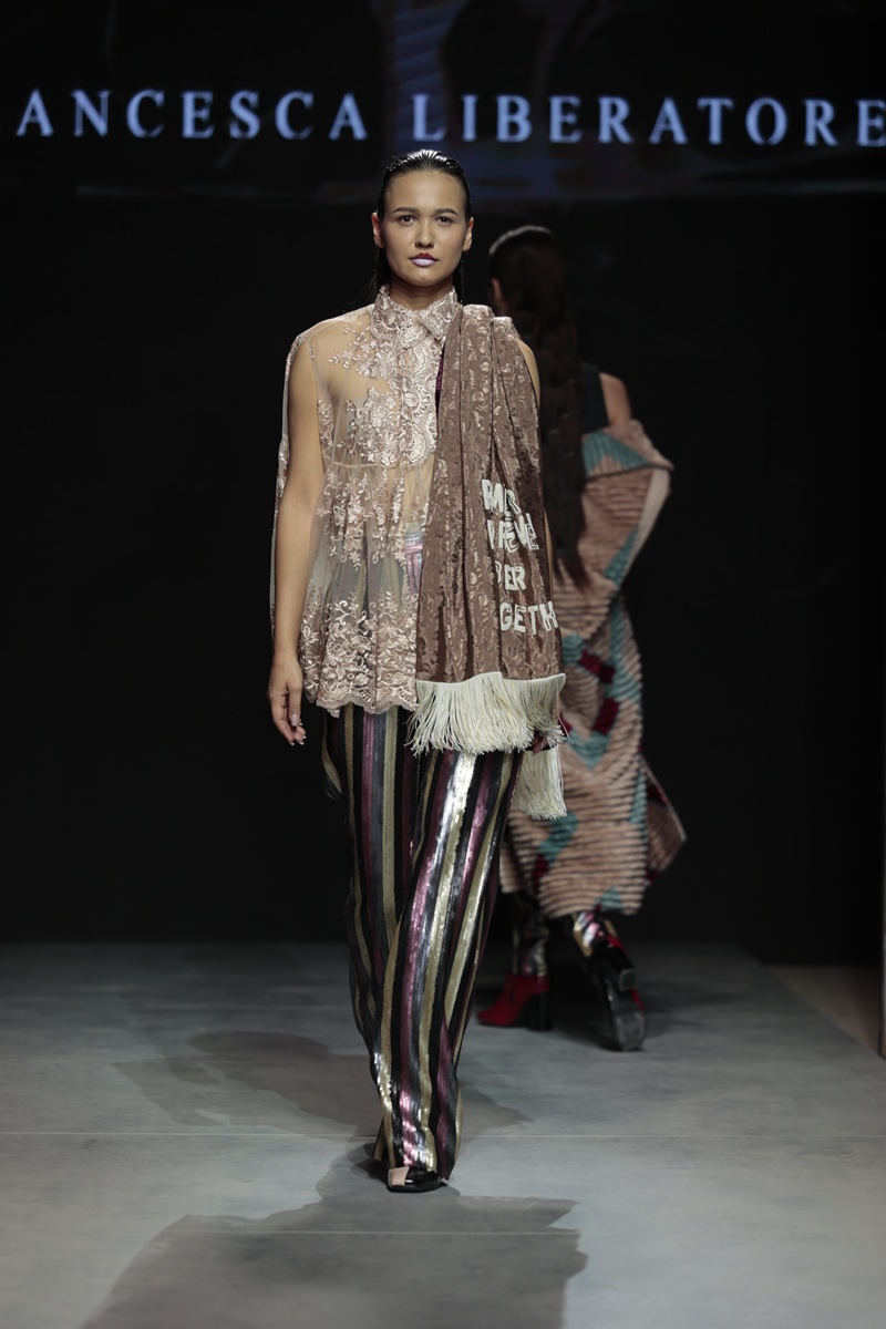 Francesca Liberatore at Tashkent's Haute Couture Affair