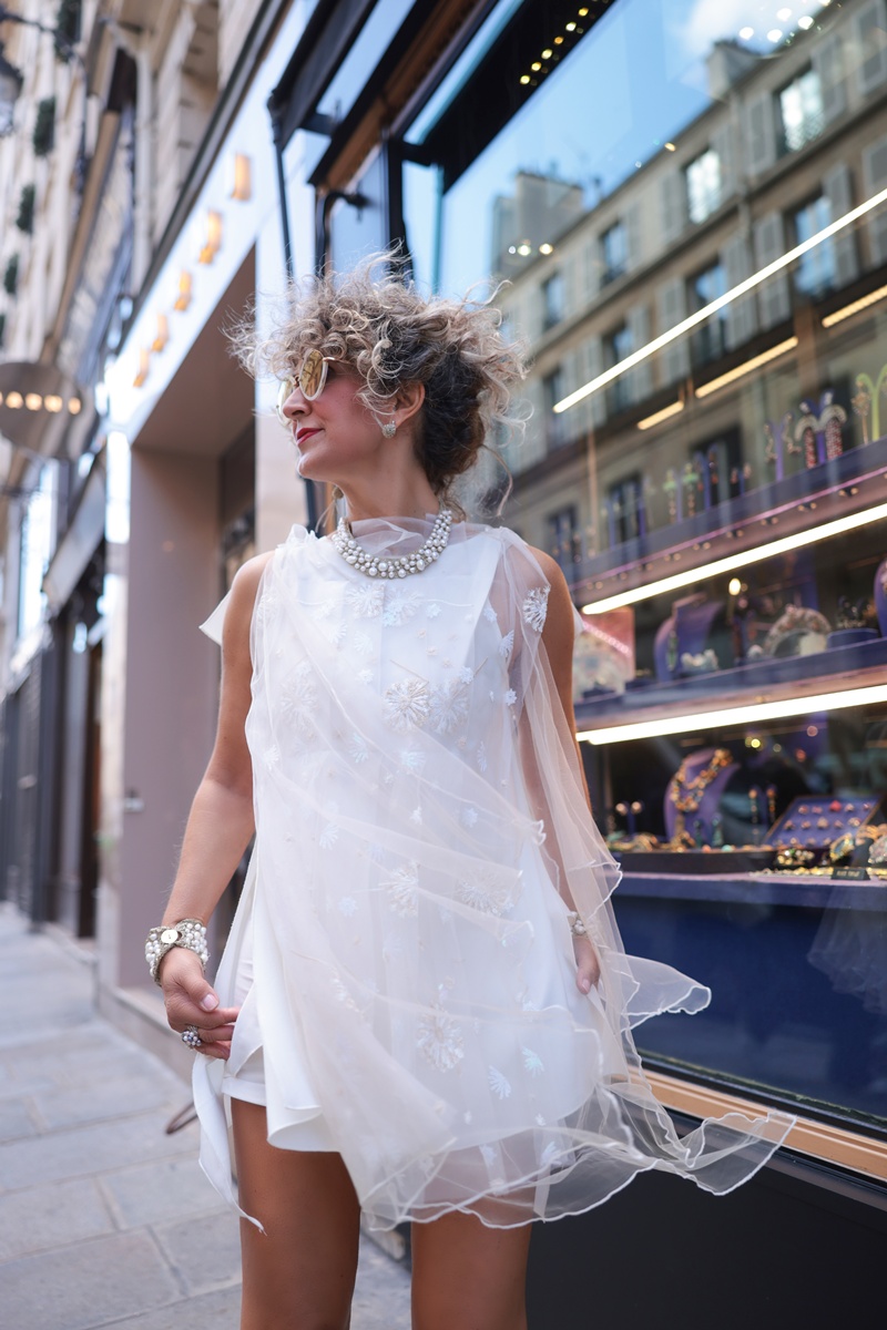 Best Paris Fashion Week Street Style 2025 by Think-Feel-Discover.com for Vasso Galati handcrafted Jewellery
