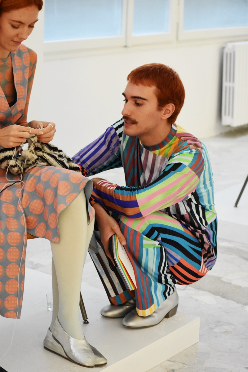 Arbesser's presentation of Autumn/Winter 2025-2026 collection at Milano Fashion week 2025.