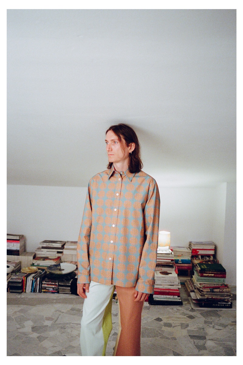 Arthur Arbesser prints AW25-26 at Milan Fashion Week, September 2025