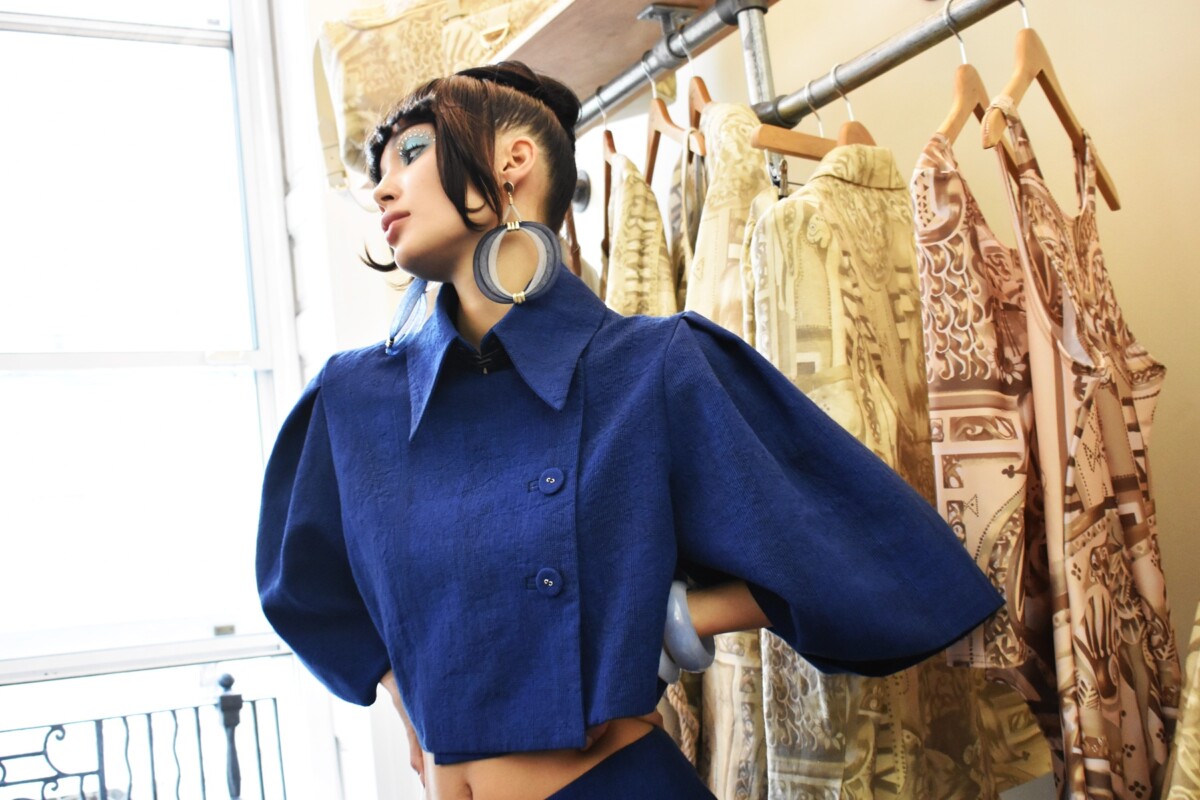 Paul Costelloe Spring/Summer 2022 collection presentation at London Fashion Week September 2021