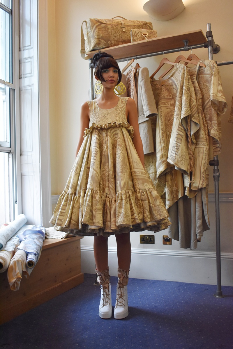 Paul Costelloe creative design presentation during the London Fashion Week 2021