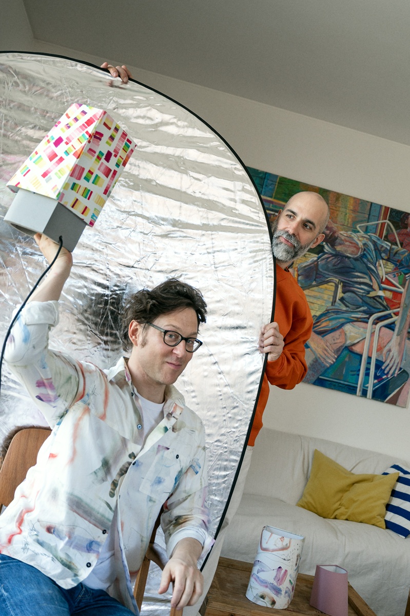 SERVOMUTO lighting collaboration with Arthur Arbesser at Milan Fashion Week, September 2025