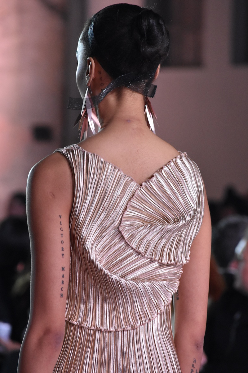 Daphne Valente fashion show during the Athens Fashion Week, 11-17 November 2025, at Kapnergostasio, Athens, Greece.